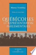 Les québécoises et les représentations parlementaires