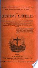 Les Questions actuelles