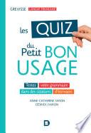 Les quiz du Petit bon usage