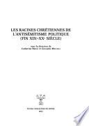 Les racines chrétiennes de l'antisémitisme politique
