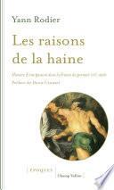 Les raisons de la haine