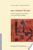 Les raisons fortes