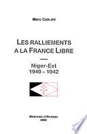 Les ralliements à la France libre
