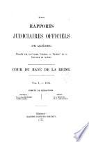Les Rapports judiciaires de Québec