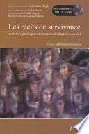 Les récits de survivance