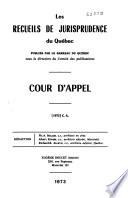 Les recueils de jurisprudence du Québec