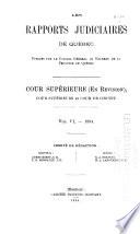 Les recueils de jurisprudence du Québec, publiés par le Barreau de Québec