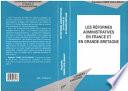 Les Réformes Administratives en France et en Grande-Bretagne