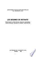 Les Régimes de retraite