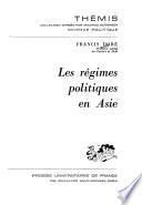 Les régimes politiques en Asie