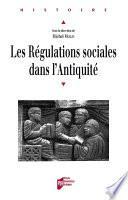 Les régulations sociales dans l'Antiquité