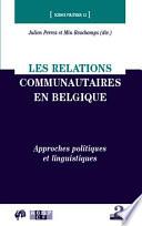 Les relations communautaires en Belgique