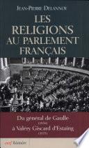 Les religions au parlement français
