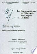 Les représentations en didactique des langues et cultures