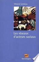 Les réseaux d'acteurs sociaux