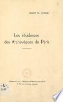 Les résidences des archevêques de Paris