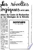 Les Révoltes logiques