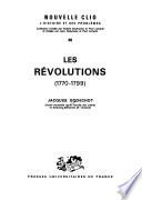 Les révolutions, 1770-1799
