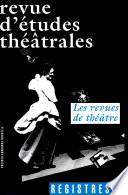 Les revues de théâtre