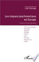Les risques psychosociaux en Europe
