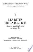Les rites de la justice