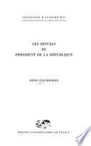 Les rituels du président de la République