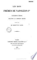 Les rois frères de Napoléon Ier