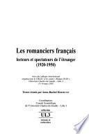 Les romanciers français