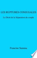 Les Ruptures conjugales