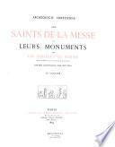 Les saintes de la messe et leurs monuments