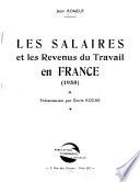 Les Salaires et les revenus du travail en France (1958).