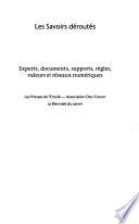 Les savoirs déroutés