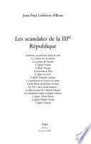 Les scandales de la IIIe République