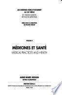 Les sciences hors d'Occident au XXe siècle: Médecines et santé