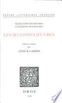 Les secondes œuvres