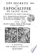 Les secrets de l'Apocalypse de Saint Jean