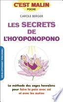 Les secrets de l'ho'oponopono, c'est malin
