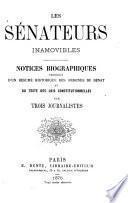 Les Sénateurs inamovibles