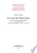 Les sens de l'observance