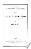 Les sentiments esthétiques