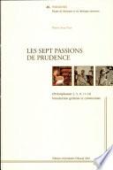 Les sept passions de Prudence