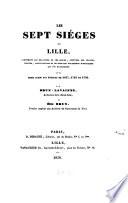 Les sept sièges de Lille