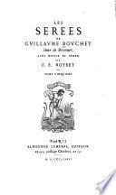 Les Sérés de Guillaume Bouchet, Sieur de Brocourt