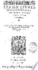 Les six livres de Pedacion Dioscoride d'Anazarbe de la matiere medicinale