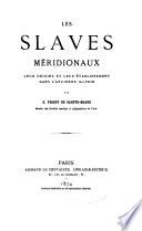 Les slaves méridionaux