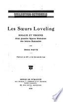 Les soeurs Loveling, Rosalie et Virginie