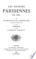 Les soirées parisiennes de [1874-] 1884