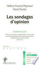 Les sondages d'opinion