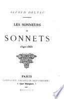 Les sonneurs de sonnets, 1540-1866