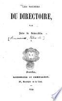 Les soupers du directoire, par Jules de Saint-Félix [-Pseud. f. Félix d' Amoureux]